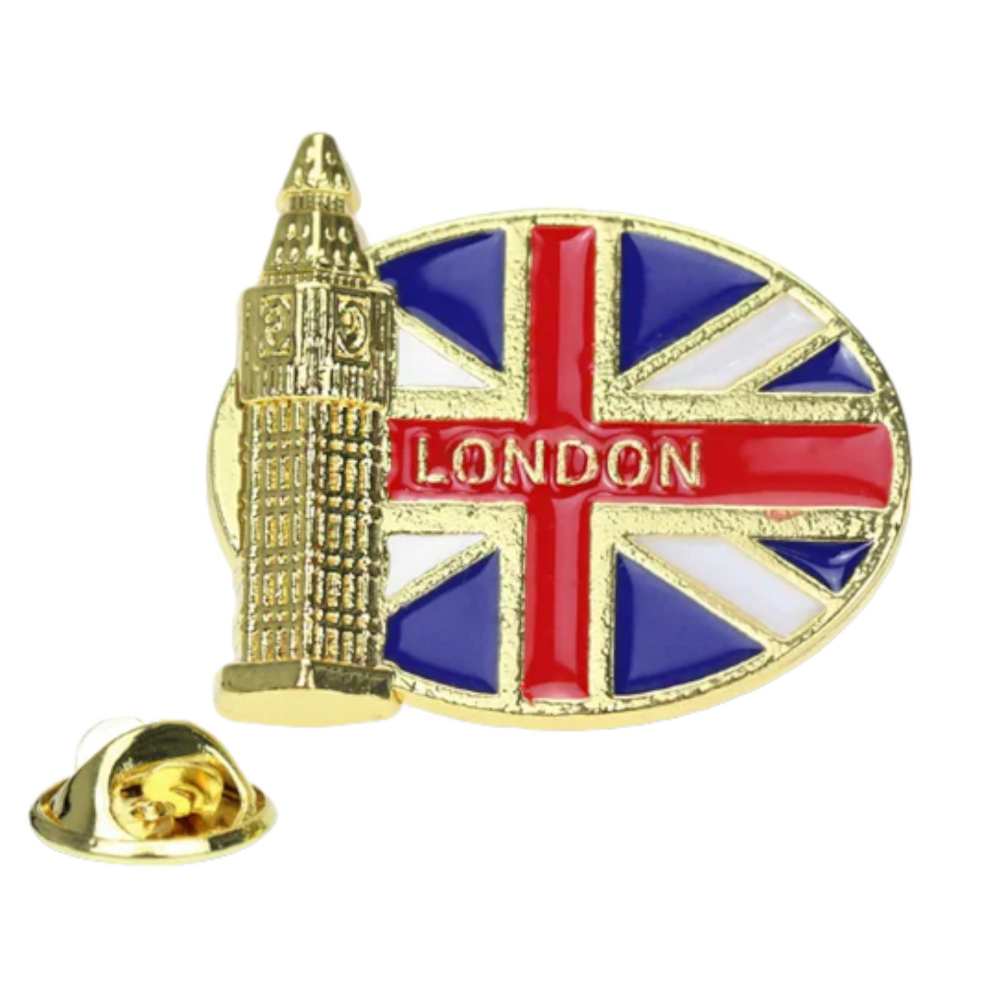 London England Souvenir Enamel Lapel Pin