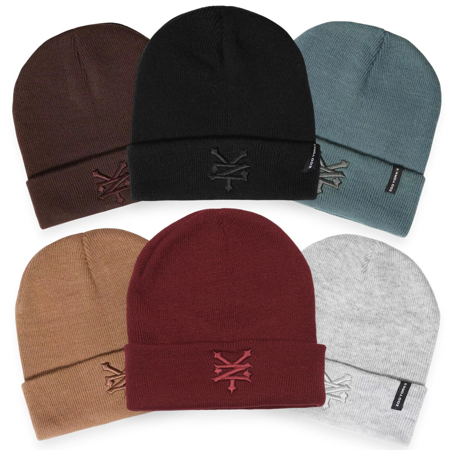 Zoo York Tonal Logo Cuffed Beanie Toque